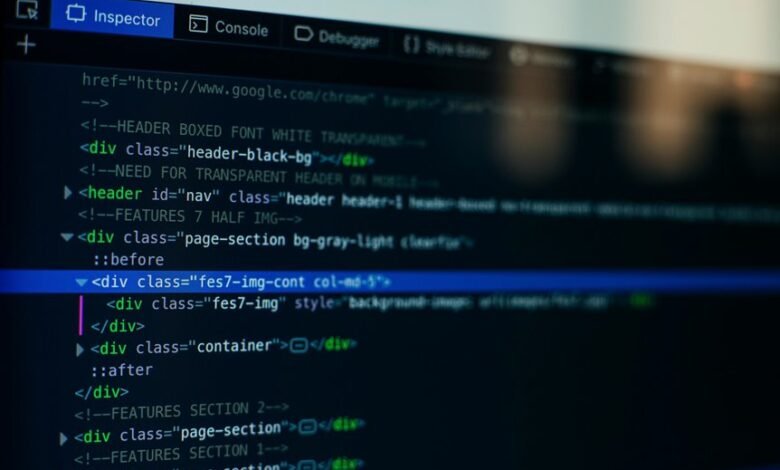 web development project overview